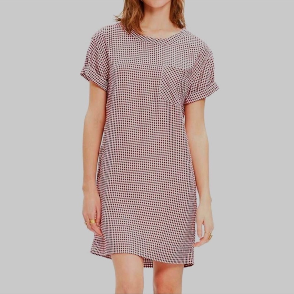Madewell‎ Gingham Shirt Dress Size XS